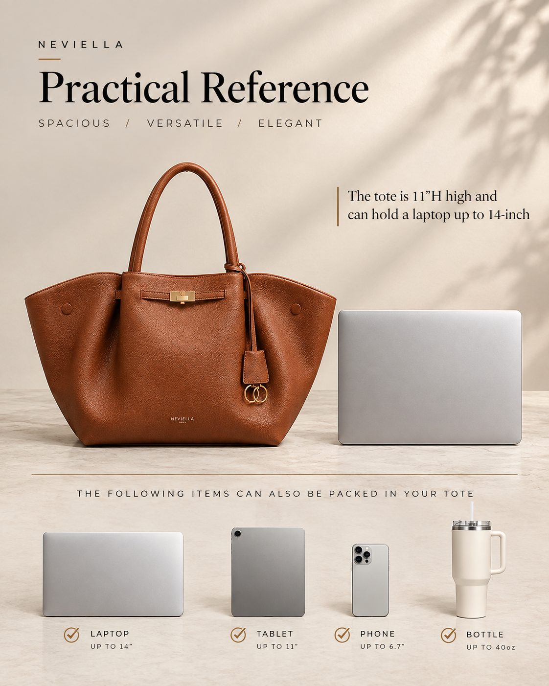 Newstella™ Signature Tote
